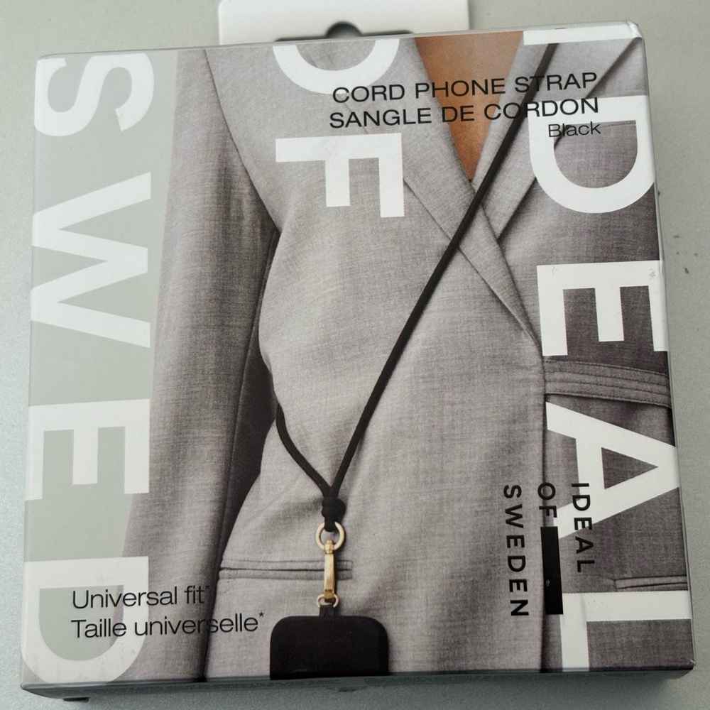 Black Phone Clip Holster for Hands-Free Convenience